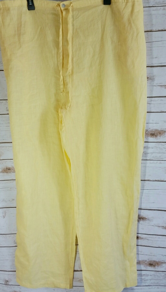 Flax Linen Drawstring w/ Pockets Pants